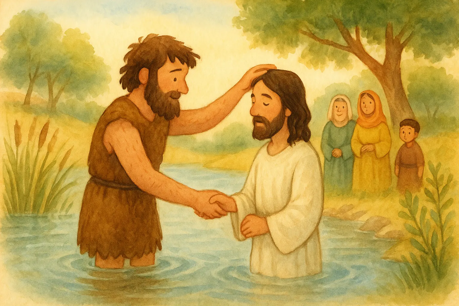 O batismo de Jesus
