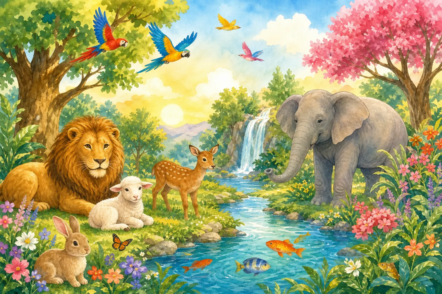 Animais e plantas