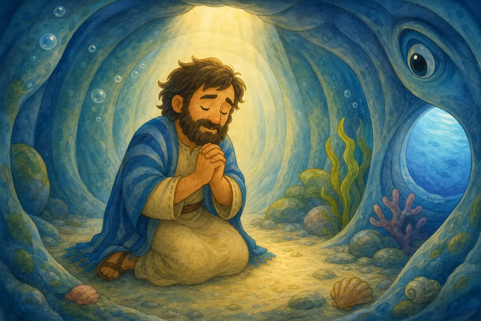 Dentro do peixe