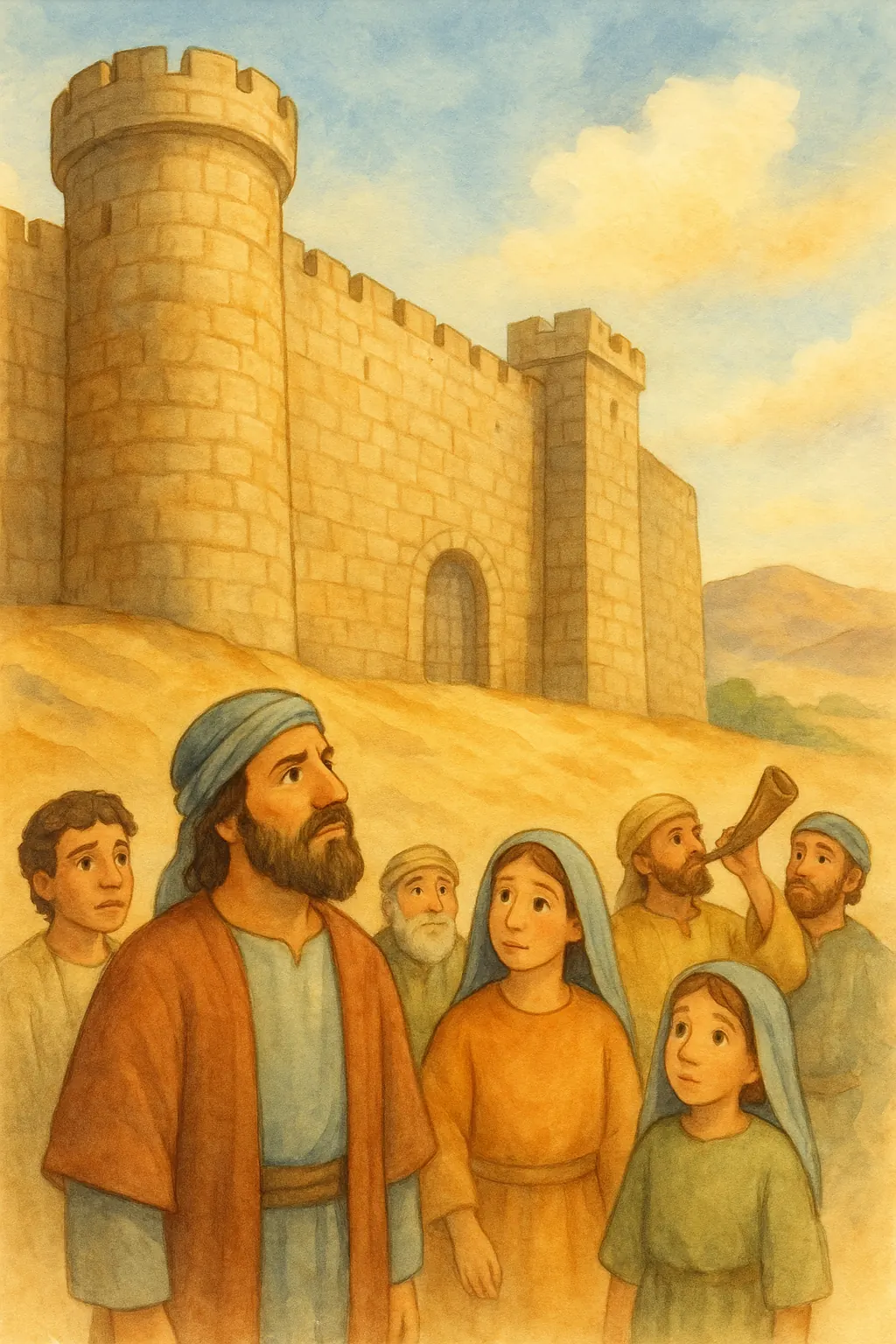 Josué e as muralhas de Jericó