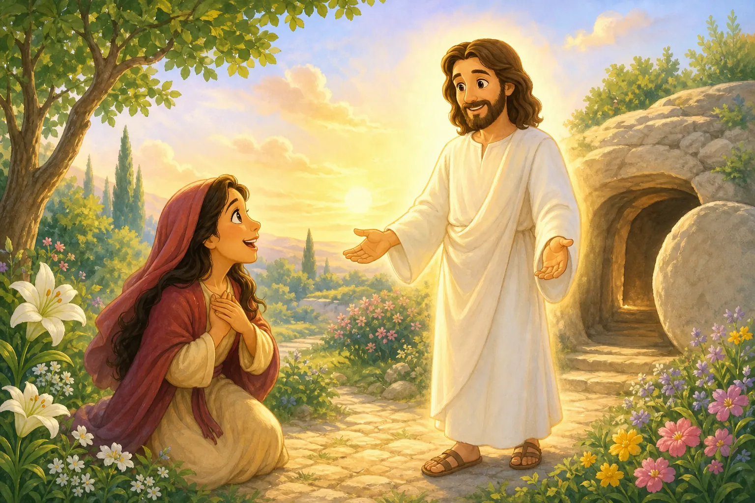 Jesus aparece