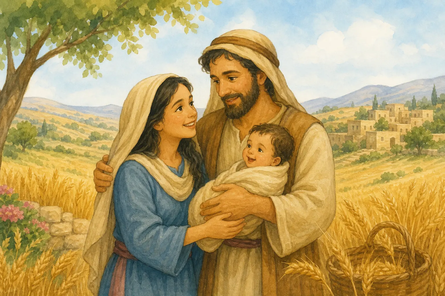 Uma família feliz