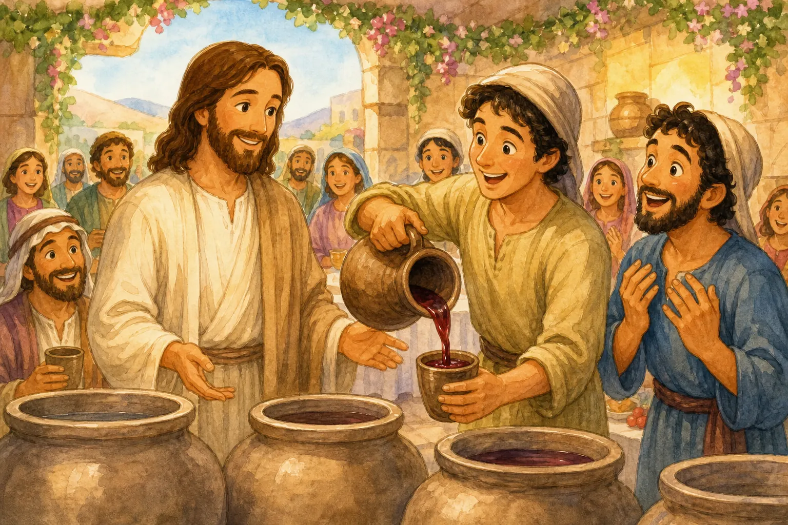 Virou vinho!